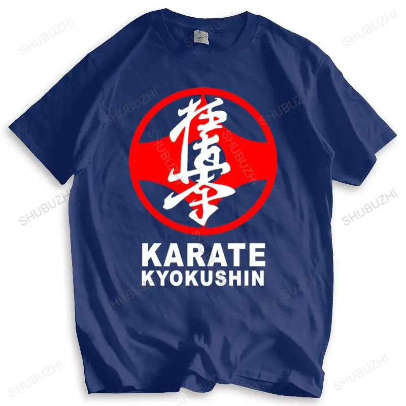 Vroče prodaje, za moške blagovne znamke tee poletje bombaž tshirt Karate Kyokushin Simbol Japonske Borilne Umetnosti T-Shirt Moški Tee homme priložnostne tee-shirt