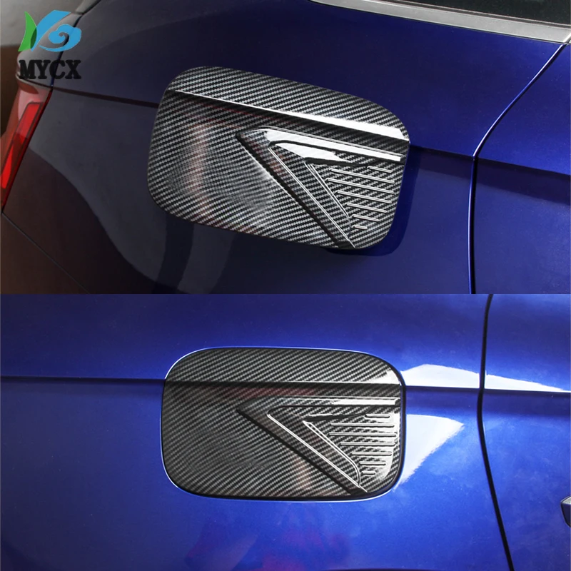 Za Audi Q5 L Q5L 2018 2019 abs ogljikovih vlaken avto dekorativni okvir telo svetel trak chrome spremenjen rezervoar za gorivo skp
