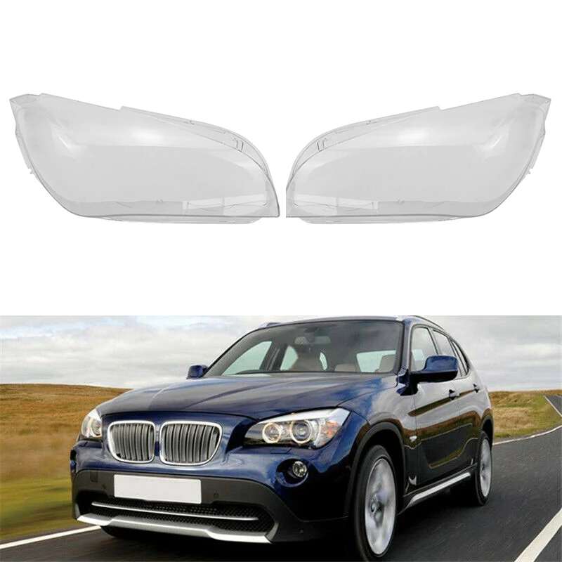 Za BMW X1 (E84 2010-2014 Levi Smerniki Lupini Lučka za Odtenek Prozoren Pokrov Objektiva Smerniki Pokrov