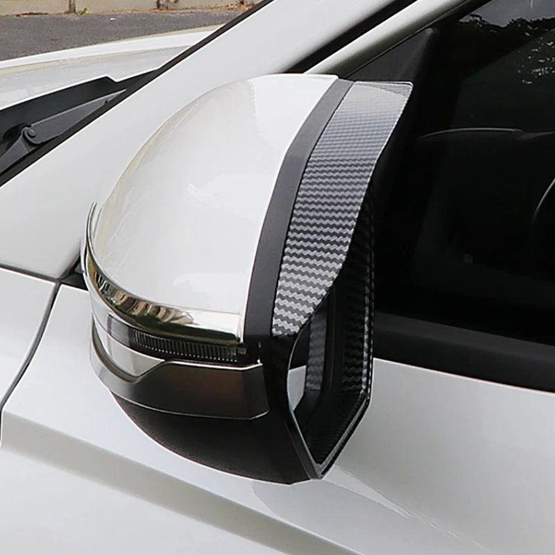 Za Hyundai Tucson NX4 2021 2022 Avto Strani Rearview Mirror Dež Obrvi Kritje Trim Odtenek Stražar Dodatki iz Ogljikovih Vlaken