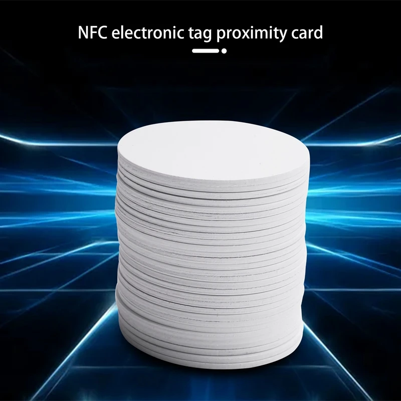 Za Ntag215 Oznake NFC,Prazno PVC Kovanec NFC Kartice, ki so Združljive Z Vsemi NFC Omogočen Mobilnih Telefonov in Naprav-(30PCS)