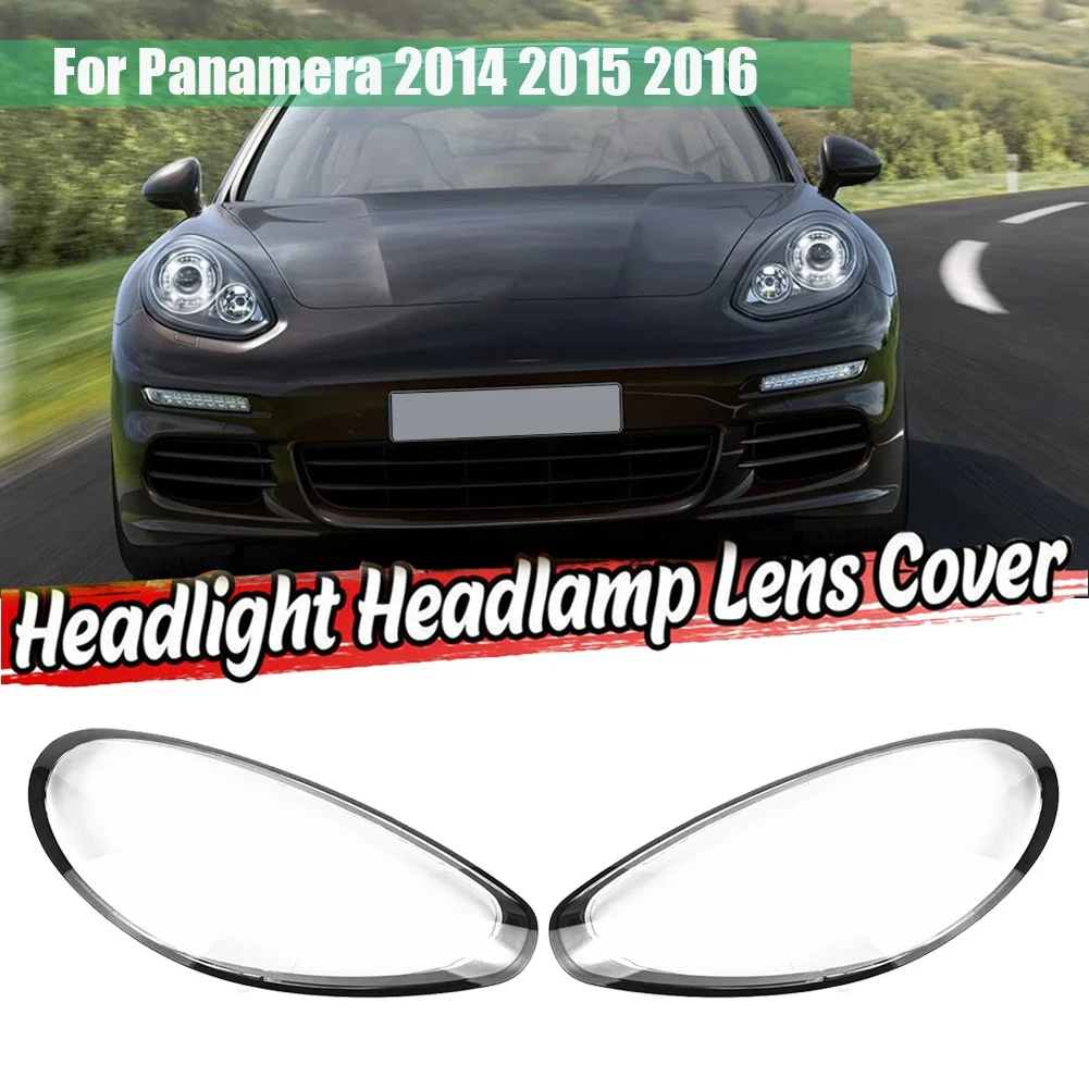 Za Porsche Panamera 2014 2015 2016 Avtomobilski Žarometi Objektiv Lučka Za Odtenek Objektiv Vodja Svetlobe Žarnice Lupini Pokrov Levi