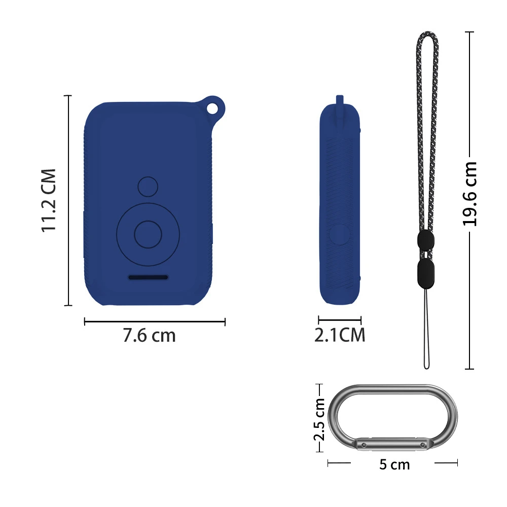 Za XREAL Zraka Žarek Zaslon Metalec Silikonska Zaščitna torbica Spusti Primeru Preprost Barva Zaščitni ovitek