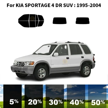 Precut nanoceramics avto UV Okno Odtenek Komplet Avtomobilsko Okno Film Za KIA SPORTAGE 4 DR SUV 1995-2004