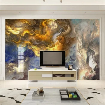 de papel parede ozadje po Meri 3d zidana sodobno abstraktno pisane ogenj oblak TV ozadju stene papirjev doma dekor 3d ozadje