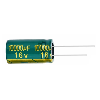 2pcs/veliko 10000uf16V Nizko ESR/Impedanca visoko frekvenco aluminija elektrolitski kondenzator velikosti 16*30 16V 10000uf 20%