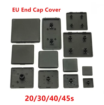 10pcs Najlon Končni Pokrovček za CNC 3D Tiskalnik Deli Plastični Koncu Skp Zajema Ploščo black za EU Aluminij Profil 2020/2040/3030/3060/4040