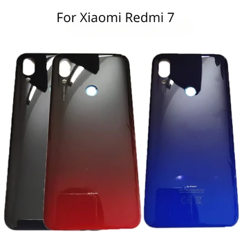 Novo Hrbtni Pokrovček Za Xiaomi Redmi 7 Pokrovček Baterije Zadnja Vrata Stanovanja Primeru Plošča Nadomestni Deli