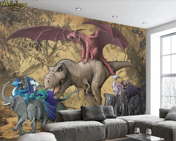 beibehang ozadje po Meri zidana Jurassic svetu dinozaver v ozadju stene papirjev doma dekor stene papirja ozadja za dnevno sobo