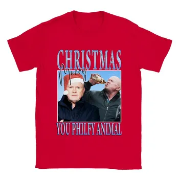 Phil Mitchell Chrismas T-shirt Unisex Black Eastenders Tee