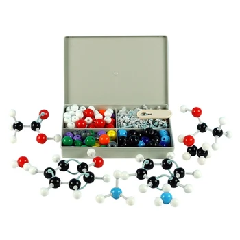 Molekularni Model Set za Anorganske & Organske Kemije z Atomi Obveznice in Orodje