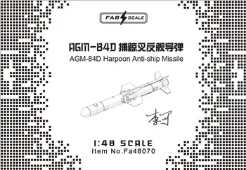 DELAVNICA FA48070 1/48 AGM-84D Harpuno Anti-ladja Raketne