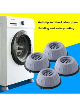 8PC shockproof foot pad gumijasto podlogo proti drsenju in tiho univerzalno pralni stroj, hladilnik pohištvo dvigalo šok ab