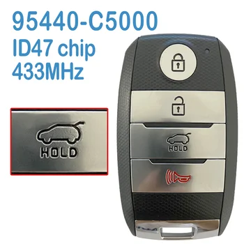 2 Kos/veliko 95440-C5000 Auto Smart Remote 4 Gumbi 433.92 MHz ID47 Čip Zamenjajte Avto Ključ Fob Za KIA Sorento 2015+