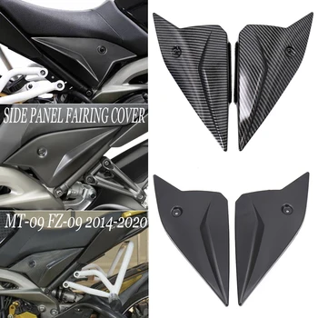 Za Yamaha MT-09 MT09 MT 09 FZ-09 FZ09 2014 - 2020 Motocikel Strani Plošče Zajema Oklep Nastavek Ploščica Zaščitnik Straže Kritje Ogljika