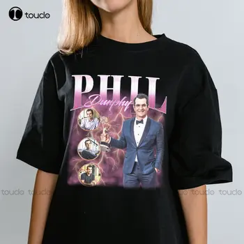 Phil Dunphy T-Shirt Phil Dunphy Majica Phil Dunphy Majica Tee Top Tv Show Smešno 90 Retro Vintage Xs-5Xl Natisnjeni Tee