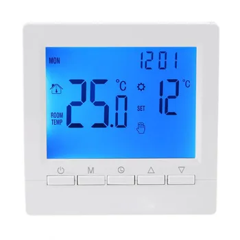 Talno Ogrevanje Termostat Termostat Krmilnik LCD Programabilni Digitalni Funkcija proti zmrzovanju Visoko Kakovost Nova
