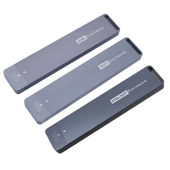 M2 SSD Primerih NVME Ohišje .2 v USB Tip-A 3.1 SSD Adapter za NVME M-Ključ NGFF B-Ključ Disk Polje