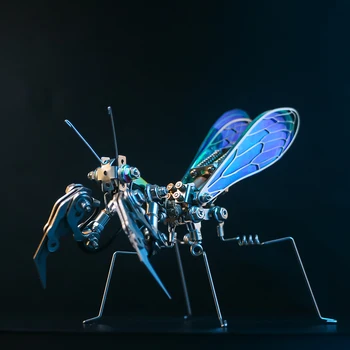 258pcs 3D Kovinski Bogomolke Model Komplet Mehansko Žuželke, Ročno Uganke Molitev Črv Diy Zbiranja Igrač za Otroke, Odrasle Darilo