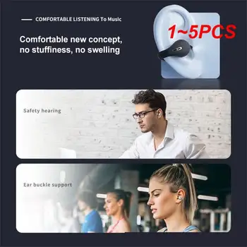 1~5PCS Slušalke Posnetek Na Uho, Kosti Prevajanje Brezžične Slušalke TWS Slušalke Šport Auriculares Kavelj Z Mic
