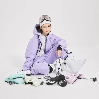 2024 Nepremočljiva Smučarsko Obleko Nastavite Snowboard Oblačila Prostem Kostume Nepremočljiva Zimske Jakne Hlače Moškega in Žensko Sneg Obrabe