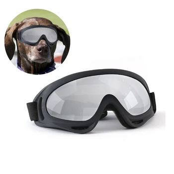 Pet sončna Očala Psi Očala za metež Regiji z Nastavljivim Traku Anti-UV Enostavno Nositi za Smučanje, ki Potujejo 69HF