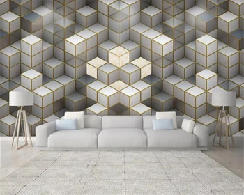 beibehang po Meri, modni, klasični okoljske ozadje stereo preproste geometrijske trikotnik marmorja mozaik TV ozadju stene papirja