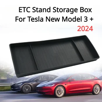 Za Tesla Nov Model 3+ ITD Nosilec Škatla za Shranjevanje TPE armaturne Plošče Škatla za Shranjevanje Tipke za 2024 Model3 Highland Avto Dodatki