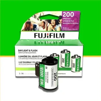 Klasična Fujifilm FUJICOLOR 200 Color Negativne 35mm Film 36 Izpostavljenosti Za 135 Format Kamere - Datum Poteka: 2024.12