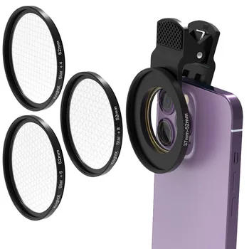 KnightX Fotoaparat, Mobilni Telefon Objektiv za Pametni telefon Wide Angle Fisheye Objektiv Makro Posnetek Telefon Dodatki