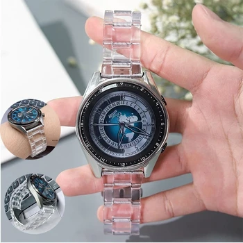 20 mm 22 mm Watch Trak Prozoren za Samsung Galaxy Watch 46mm 42mm Prestavi S2 S3 Nepremočljiva Šport Smart Watchband Zamenjava