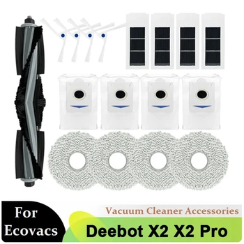 Zamenjava Rezervnih Delov Za Ecovacs Debot X2 X2 Pro / X2 Omni Robot Sesalniki Glavni Strani Krtačo Filter Mop Krpe Vrečko Za Prah