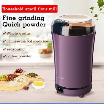 V gospodinjstvu prenosni aparat za kavo, električni mlinček suho mlinček