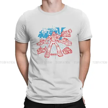Voltes V Ekipo Vozila Grafični T Shirt za Moške Tees Poletje 100% Bombaž Obleka O-Vratu TShirt