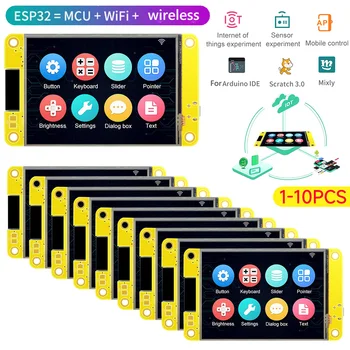 ESP32 MCU za 2,8 Palčni Pametni Zaslon za Arduino LVGL WIFI Bluetooth se Dotaknite WROOM 240*320 Zaslon TFT LCD Modul z Brezplačno Vaje