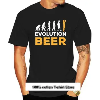 New Evolution Pivo Smešno Majico Za Pivo Ljubimec Vintage T Shirt 2021 Moda za Poletje, Mens T-Shirt Hip Hop Euro Velikost S-3xl Oblikovanje