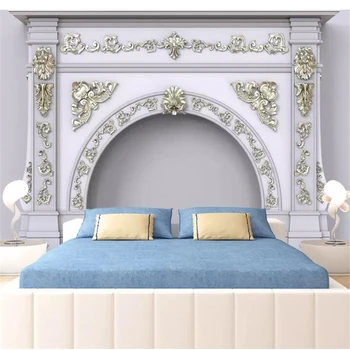wellyu steno papirjev doma dekor ozadje po Meri Evropskem slogu, simulacije tridimenzionalni vzorec Roman stolpec ozadju