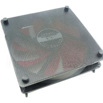5PCS Cuttable Črno PVC, PC Fan Prahu Filter za prah Case Računalniške Mreže, Za Nameščena V Dovodni Ventilator