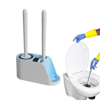 Wc Čistilo Krtačo Silikonski Toilet Bowl Scruber Krtačo Za Večkratno Uporabo Ščetko Za Wc Čistila Kad In Kopalniško