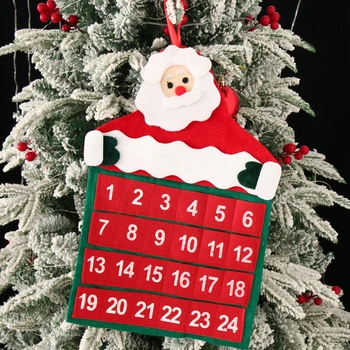 Božični Adventni Počutil Koledar 24 Dan Božični Dekor Za Dom 2023 Navidad Natalne Božič Odštevanje Ornament Novo Leto 2024