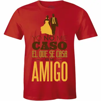 Yo Ne Me Caso El Que Se Casa Es Mi Amigo španski Poroko T-shirt za Moške