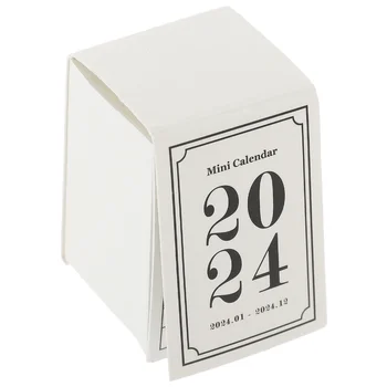 Dekorativne Mini Koledar 1pc Mini Koledar 2023 odtrgajte Koledar Stoji Flip Koledar Izletov Elegantni Okrasni Desk Dnevno
