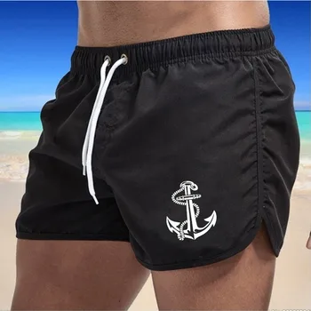 2023 trendy poletje hitro sušenje hlače za moške kopalke plaža hlače, kopalke plaži šport (9 barv) moška oblačila