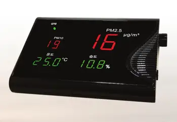 PM2.5 detektor zaslonu instrumenta PM10 detektor kakovosti zraka zaslonu instrumenta opreme za spremljanje temperature in vlage
