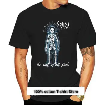 Gojira-Camiseta negra de Način Vse flcarne par hombre, póster de arte, talla s-xxl, par jóvenes de mediana edad