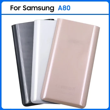 Novo Za Samsung Galaxy A80 A805 A805F SM-A8050 Baterije Hrbtni Pokrovček A80 Zadnja Vrata 3D Steklena Plošča Stanovanj Primeru Lepilo Zamenjati