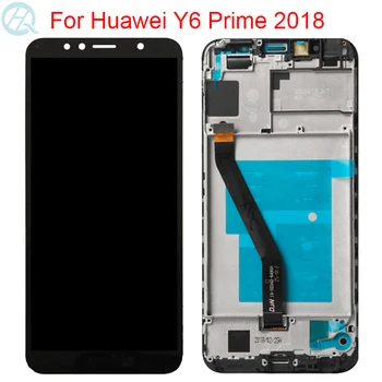 Čast 7A Pro Zaslonu Za Huawei Y6 Prime 2018 LCD Z Okvirja Zaslona na Dotik Skupščine ATU-L11 ATU-L22 ATU-LX3 LCD Zaslon