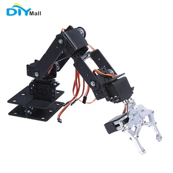 6 DOF Mehanske Robot Manipulator Roko Kit / MG995 Servo 180 Stopinj / Aluminija Robotsko Nevihte Za Dele Robota