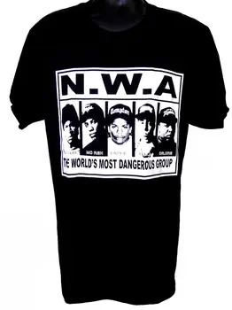 NWA T-Shirt (Ice Cube Eazy-E Dr. Dre MC Ren DJ Yella)