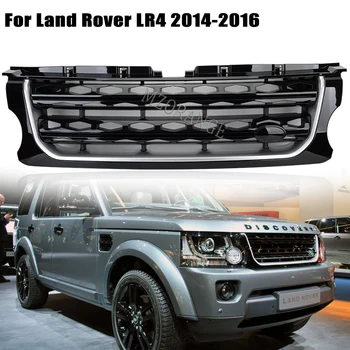 Za Land Rover LR4 2014 2015 2016 Zunanjost Opremo Dirke Rešetka Svetlo Črno Sprednji Odbijač Rešetka Okras Avto Dodatki